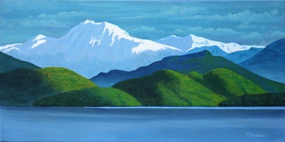 Mount Garibaldi - 2,876 m. - 18 x 36"   $2,268
